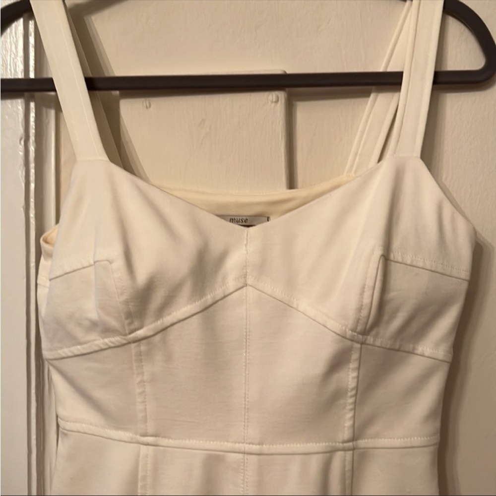 White elegant dress
